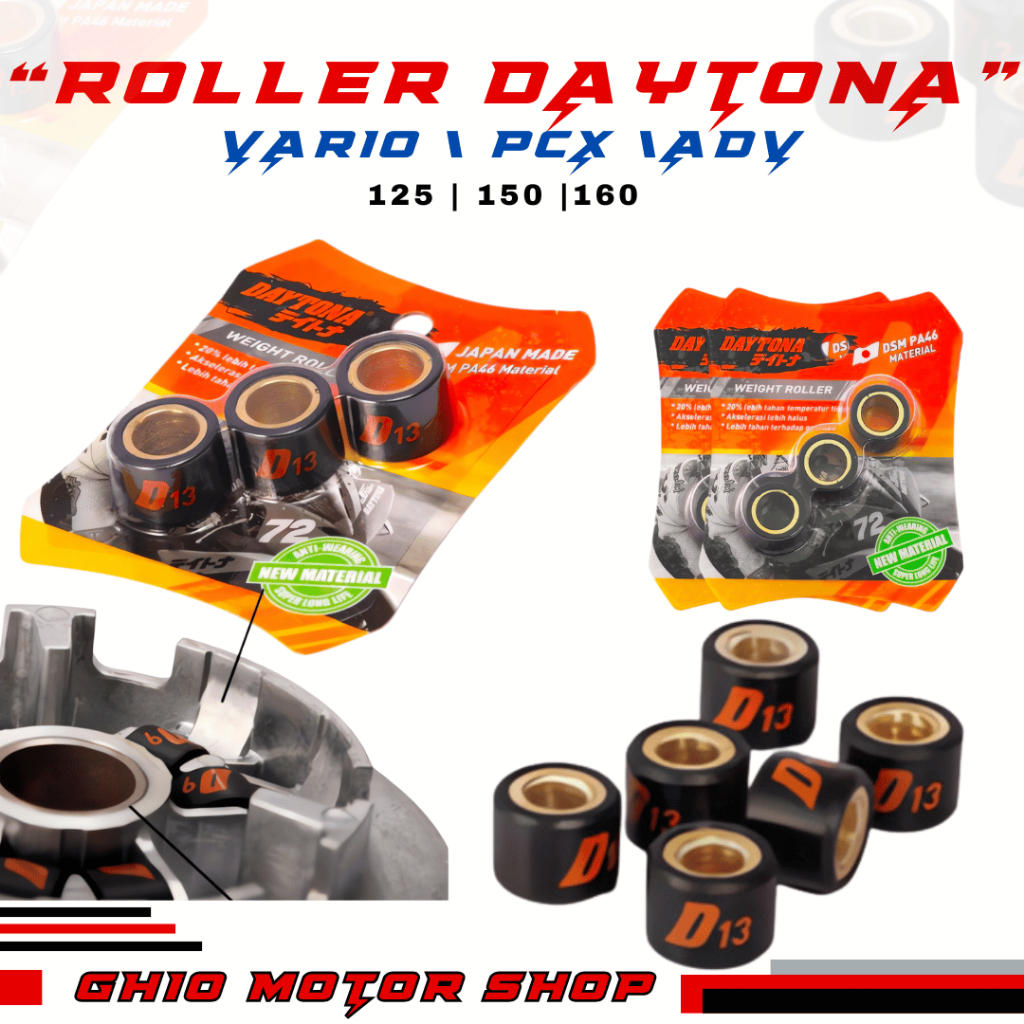 ROLLER DAYTONA VARIO 125 150 160 ROLLER DAYTONA PCX 125 150 160 ROLLER DAYTONA ADV 160 ROLLER DAYTON