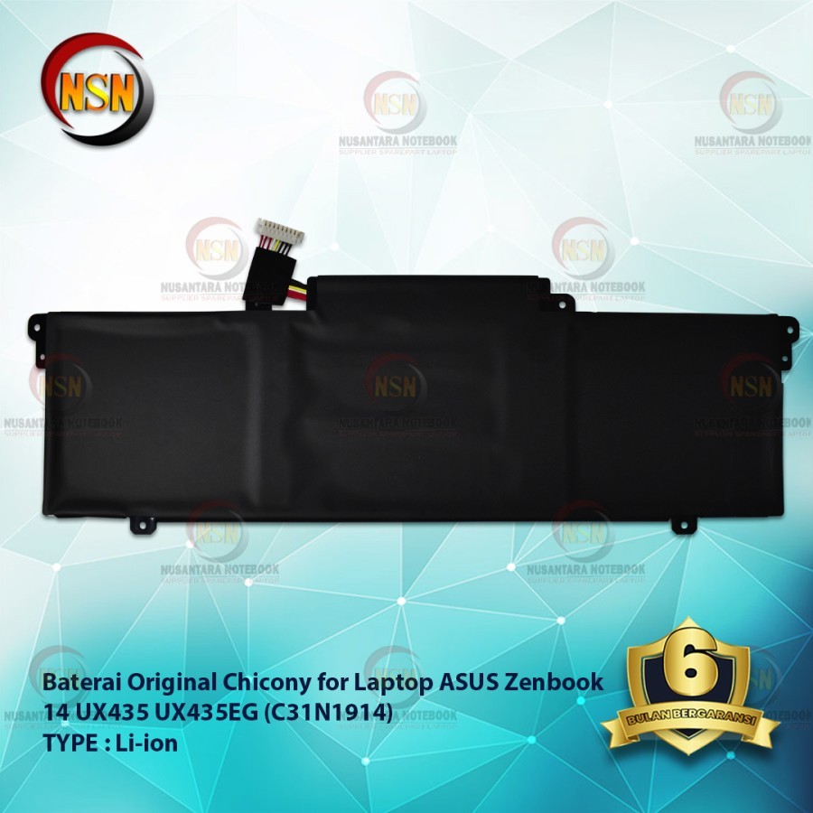 Baterai Laptop Original Chicony for Zenbook 14 UX435 UX435EG (C31N1914)