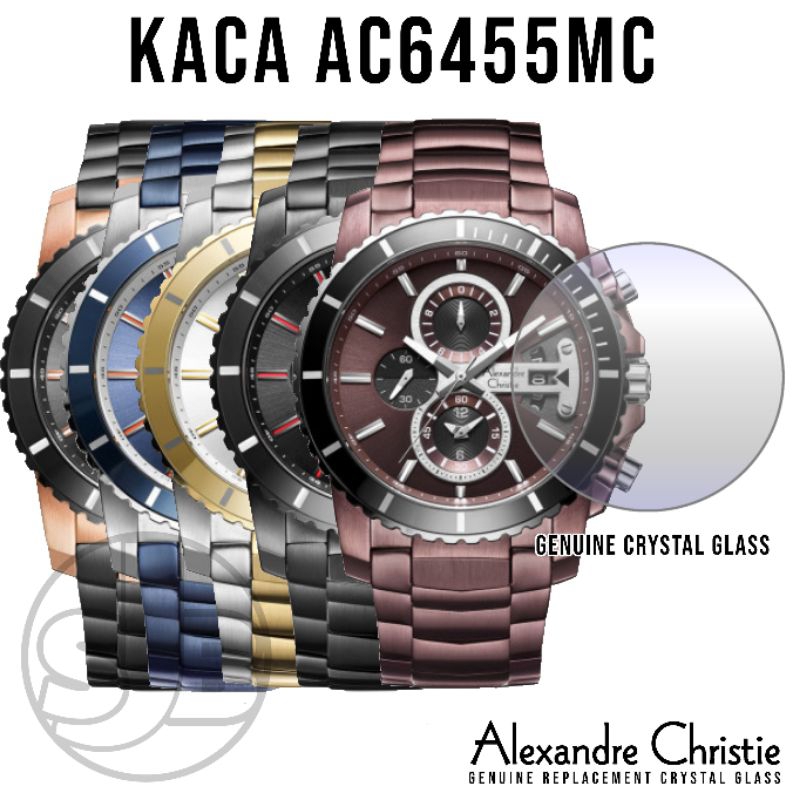 KACA AC6455 Alexandre Christie ORIGINAL AC 6455 MC dan AC6455BF AC6455MC 6455M 6455BF