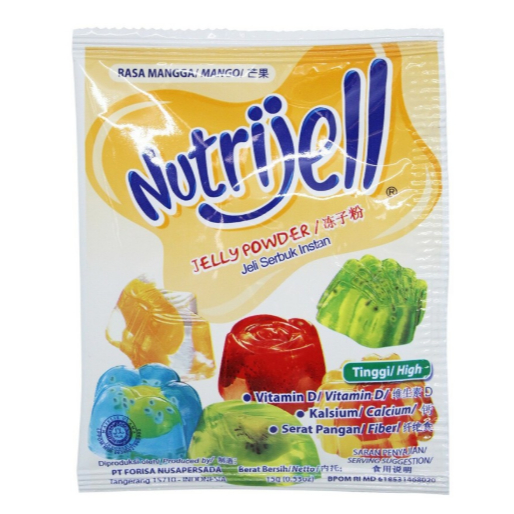 

Nutrijell Rasa Mangga 15gr