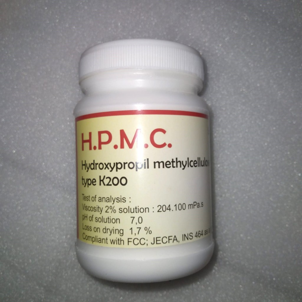 HPMC hydroxypropilmetylcelulosa K200M kemasan 100g