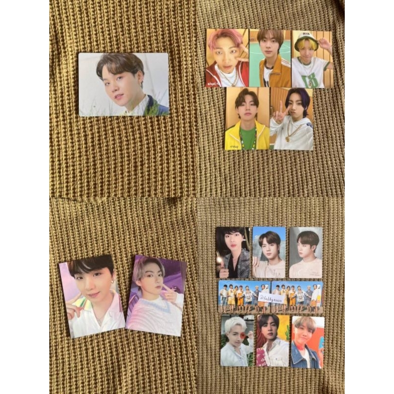 [READY STOCK] Photcard Official BTS HOLO TAE / JIN DVD MOTS ON:E / BLURAY SOWOOZOO