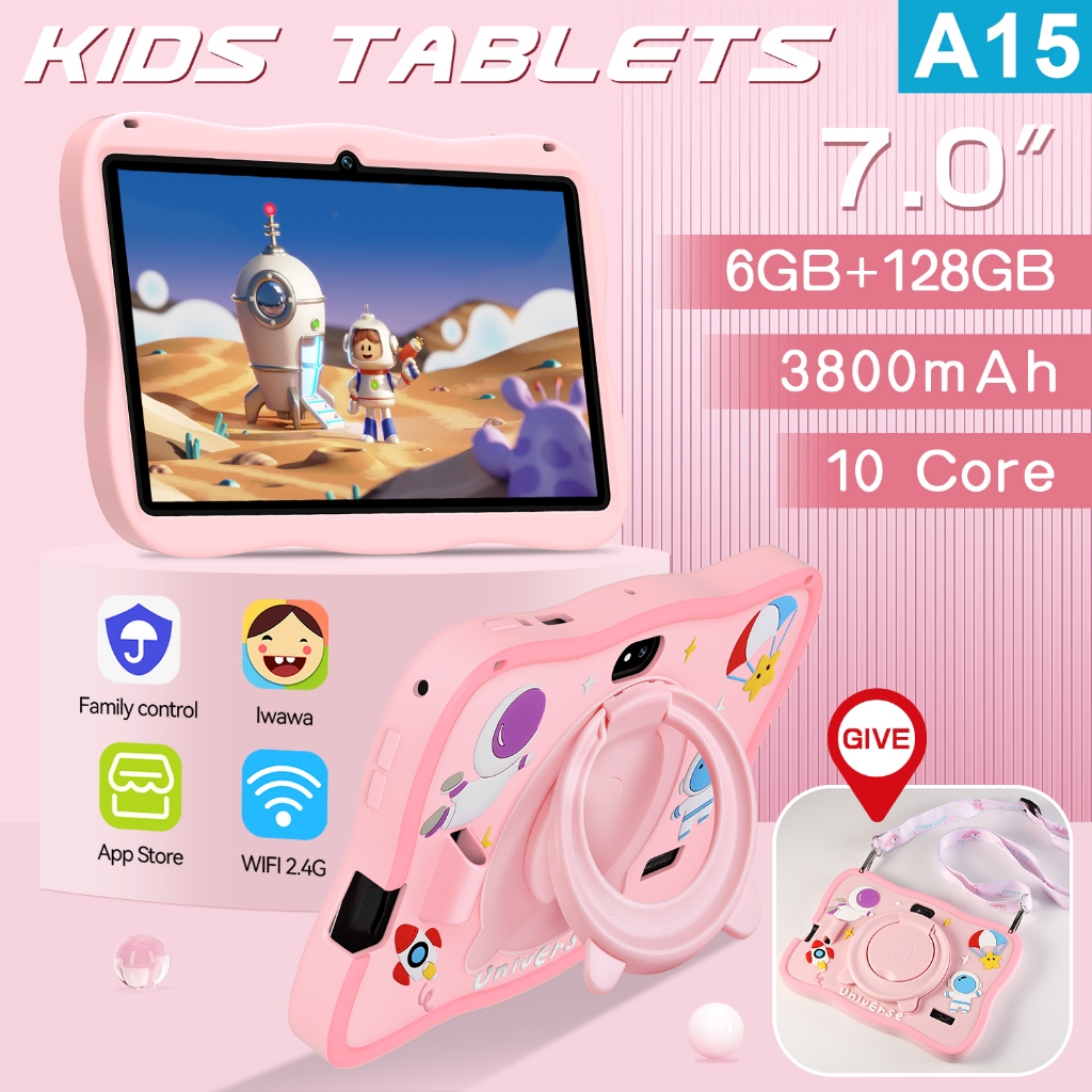 Terlaris Hancdon Tablet Study Kids A15 6/128GB Tablet Anak Tablet Astronout IPS Screen Tablet
