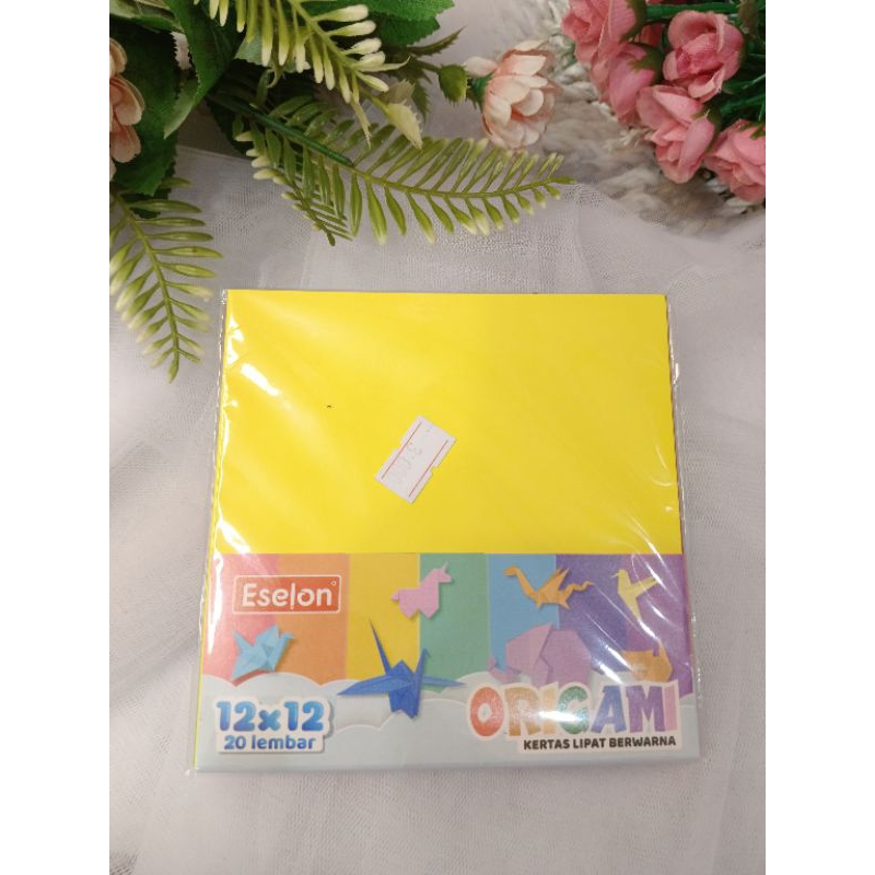 

ketas origami warna warni