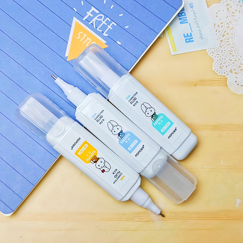 

[COD] Correction Fluid TipeX Cairan Koreksi Penghapus 12 PCS Perlengkapan Sekolah Lucu Stationery