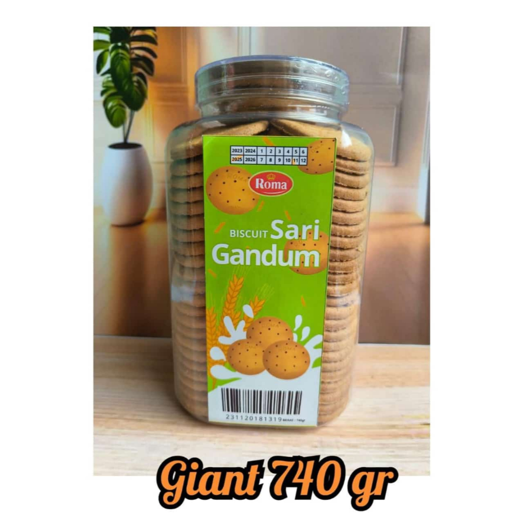 

Roma Sari Gandum Sandwich Original 740 gr