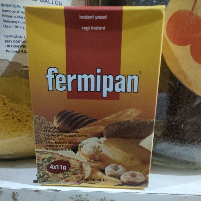 

Ragi instant Fermipan 4x11gr