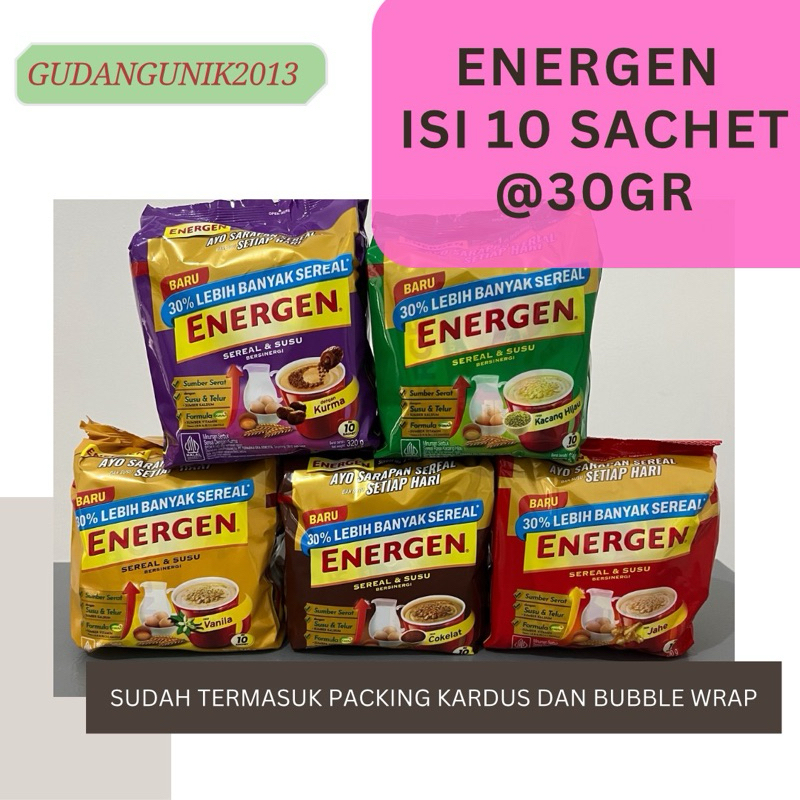 

(New) Energen isi 10 Sachet @32gr exp Okt 2025