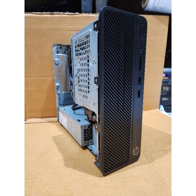 CPU HP CORE i5 8400 RAM 8GB DDR4 SSD 240GB, NORMAL, (MINUS TUTUP SAMPING)