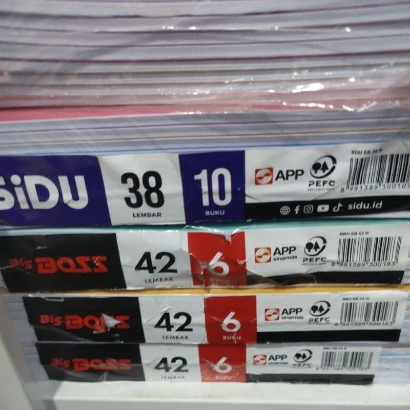 

Buku Tulis, Buku Halus, Buku Kotak Matematika