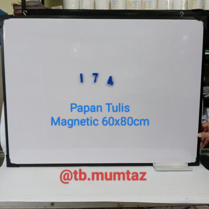 

Papan Tulis Magnet 60x80cm Magnetic