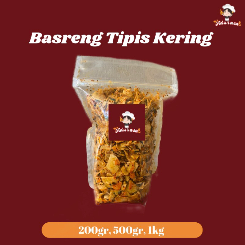 

Basreng Tipis Kerang Pedas & Original