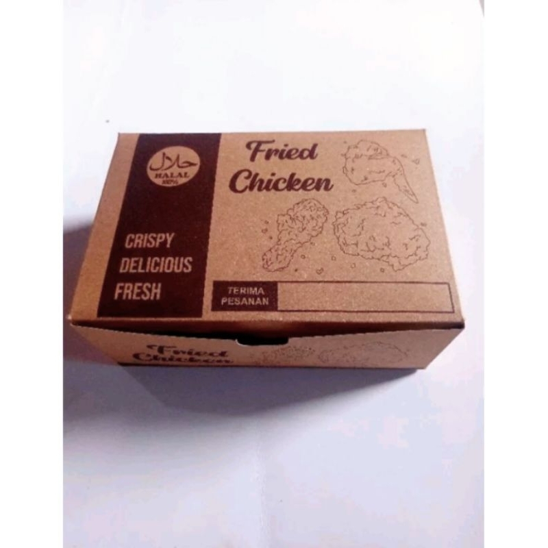 

dus kfc 50 pcs lapisan food grade