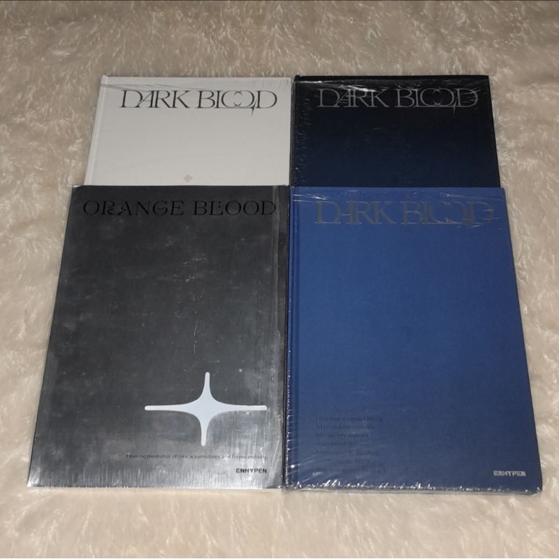 Album Enhypen Dark Blood Half Full New Orange Blood Kalpa