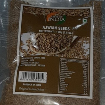 

Ajwain Taste of India 100 gram ( impor )