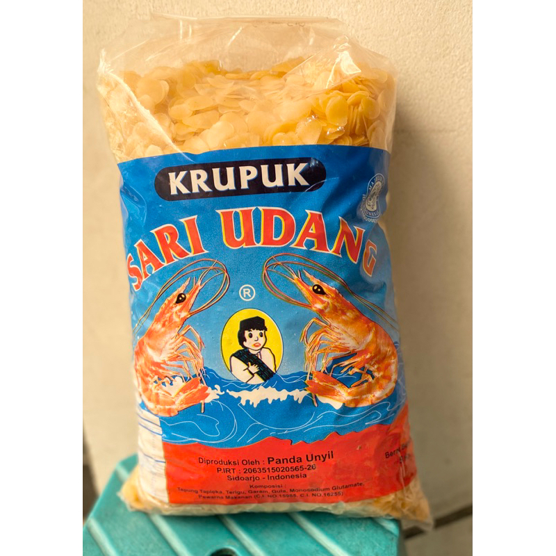 

Kerupuk Sari Udang Kecil Mentah