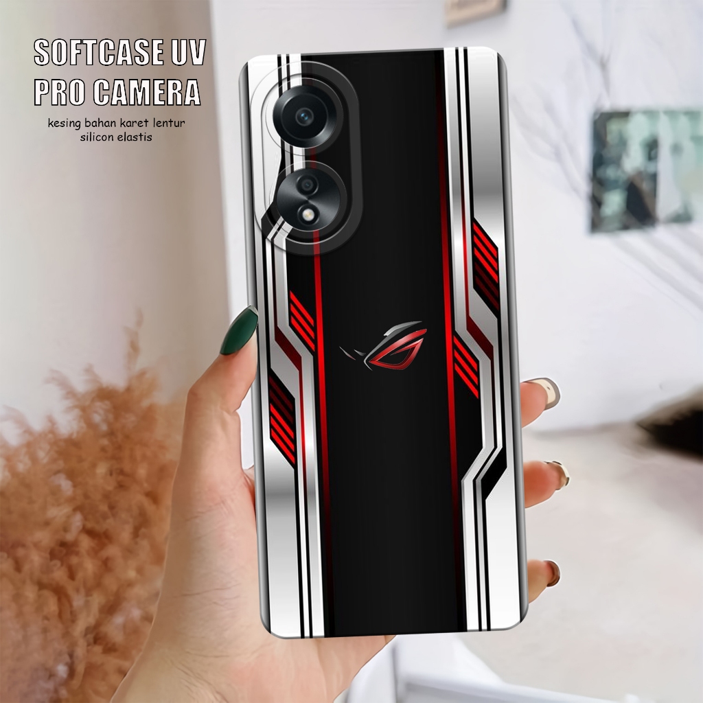 Case OPPO A58 4G - OPPO A58 5G Terbaru - Softcase OPPO A58 4G - OPPO A58 5G- Softcase Pro Camera - C