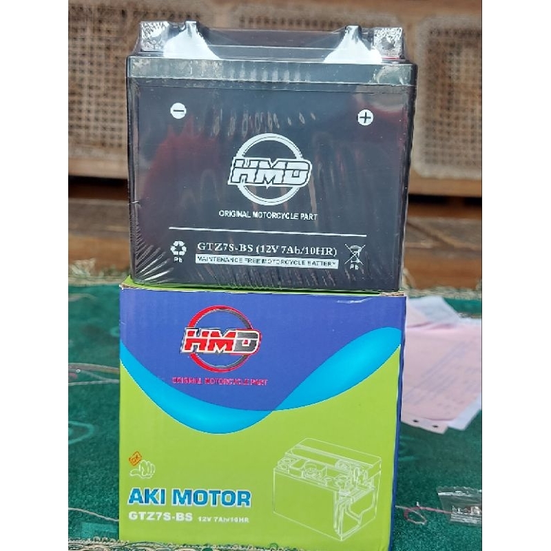 AKI MOTOR KERING HMD SATRIA FU/VARIO 125,150/PCX150 bonus Busi duration