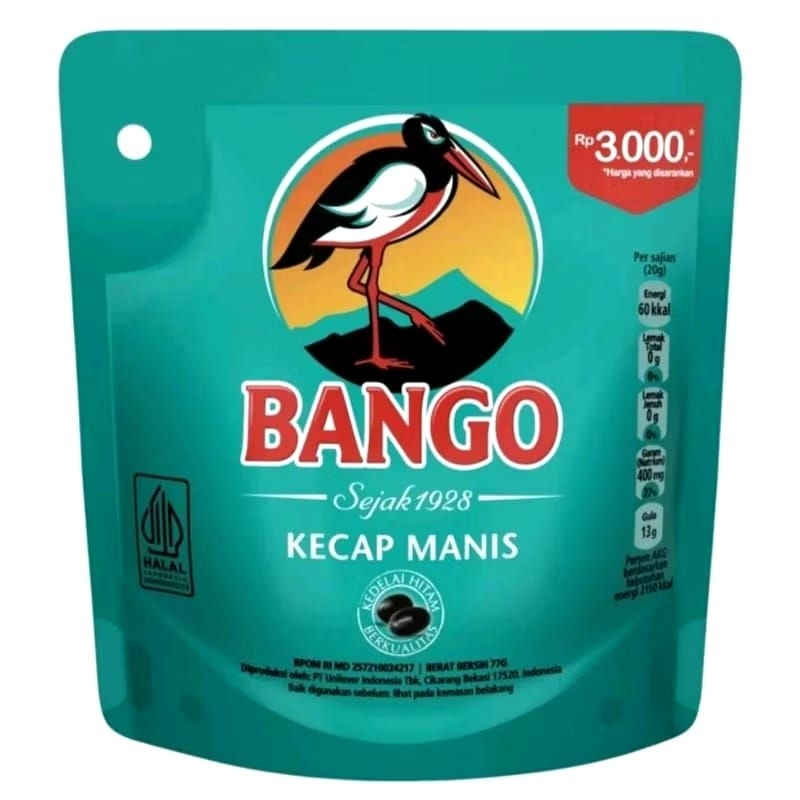 

Bango Kecap Manis 3.000 netto 60ml