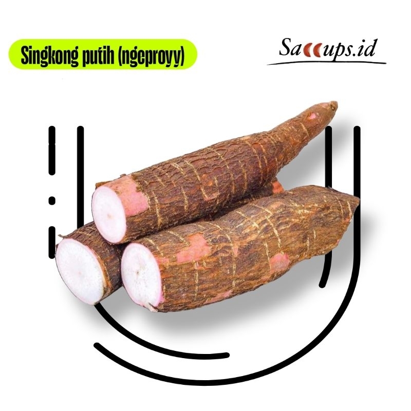 

Singkong Putih (Ngeproyy) 500gram