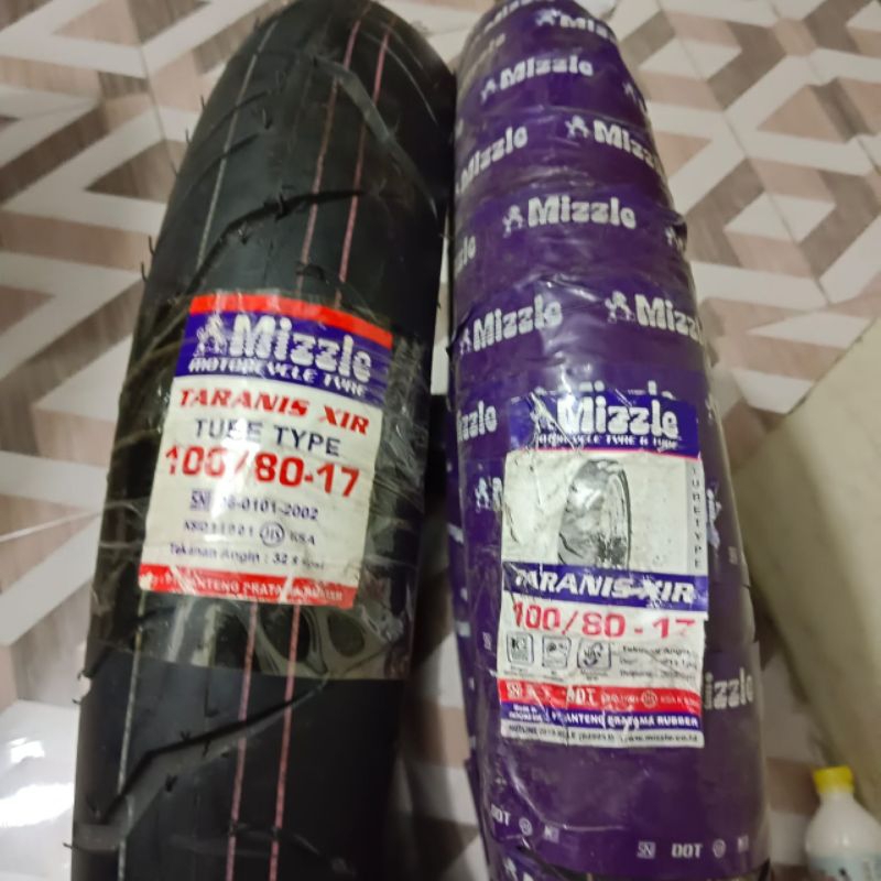 Ban Mizzle 100/80-17 tubetype non tubless