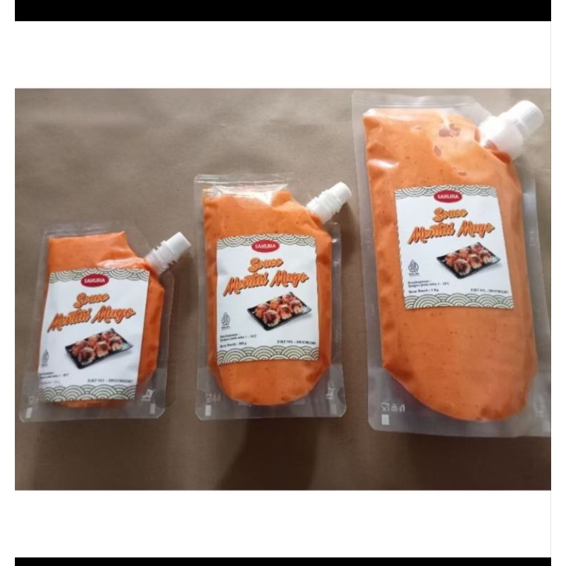 

SAOS MENTAI EXTRA TOBIKO / MENTAI SAUCE MAYONISE 500GR (FULL tobiko)