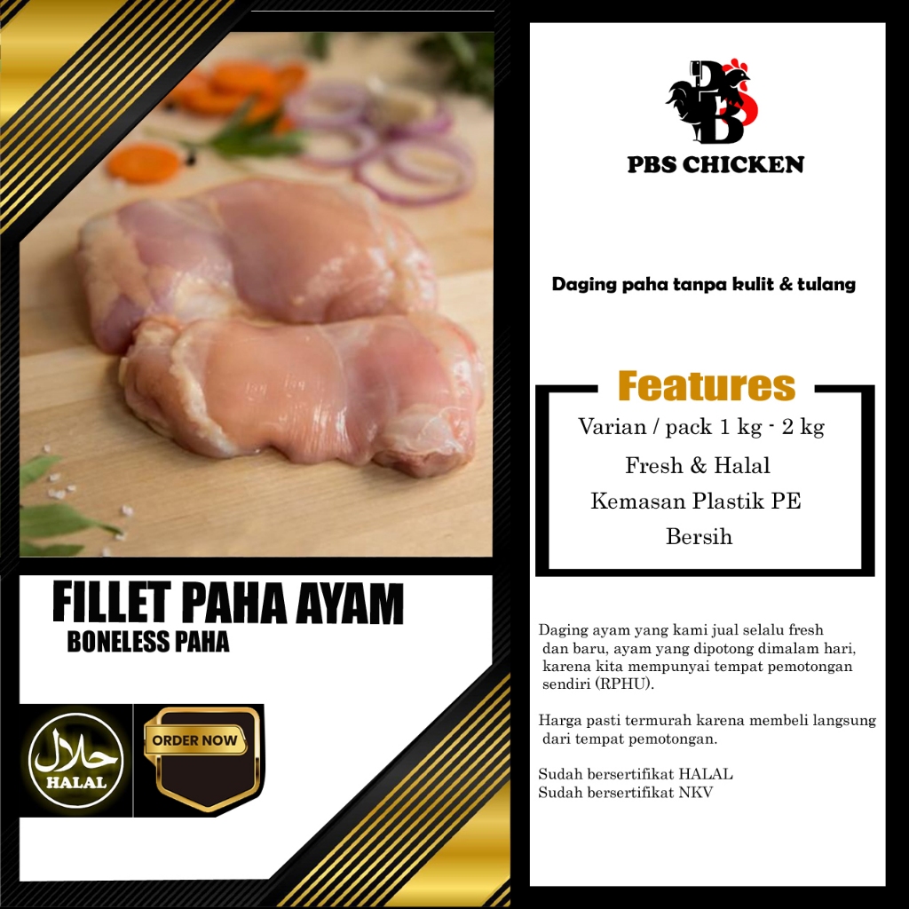 

FILLET PAHA AYAM FRESH MURAH