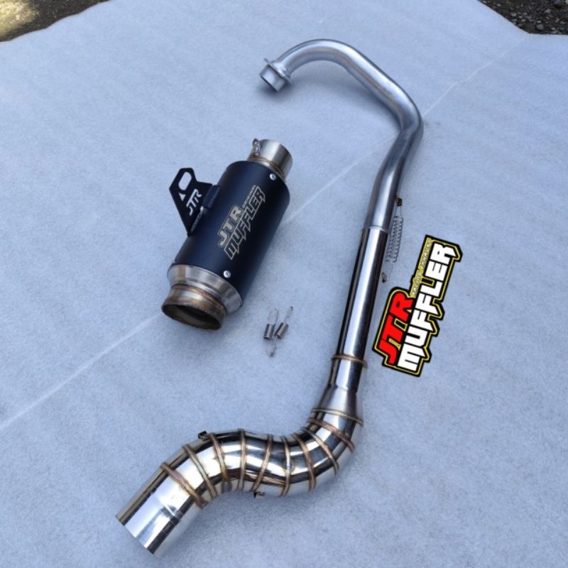Knalpot Cobra malaysia style Jupiter mx 135 Mx king 150 Original Jtr muffler
