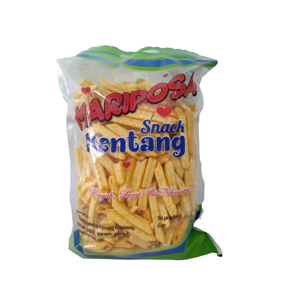 

Stik Kentang Mariposa Snack Kentang Original / Balado / Keju - 250Gr