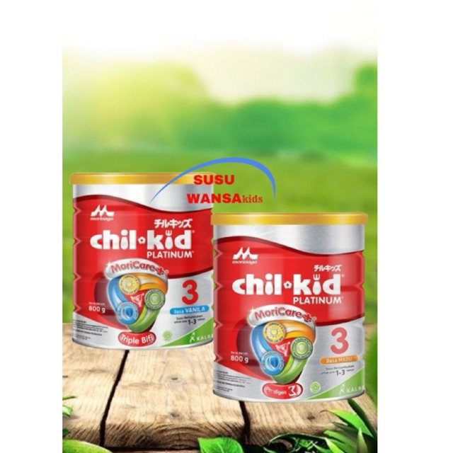 

CHIL KID PLATINUM 3 MADU VANILA 800G KALENG