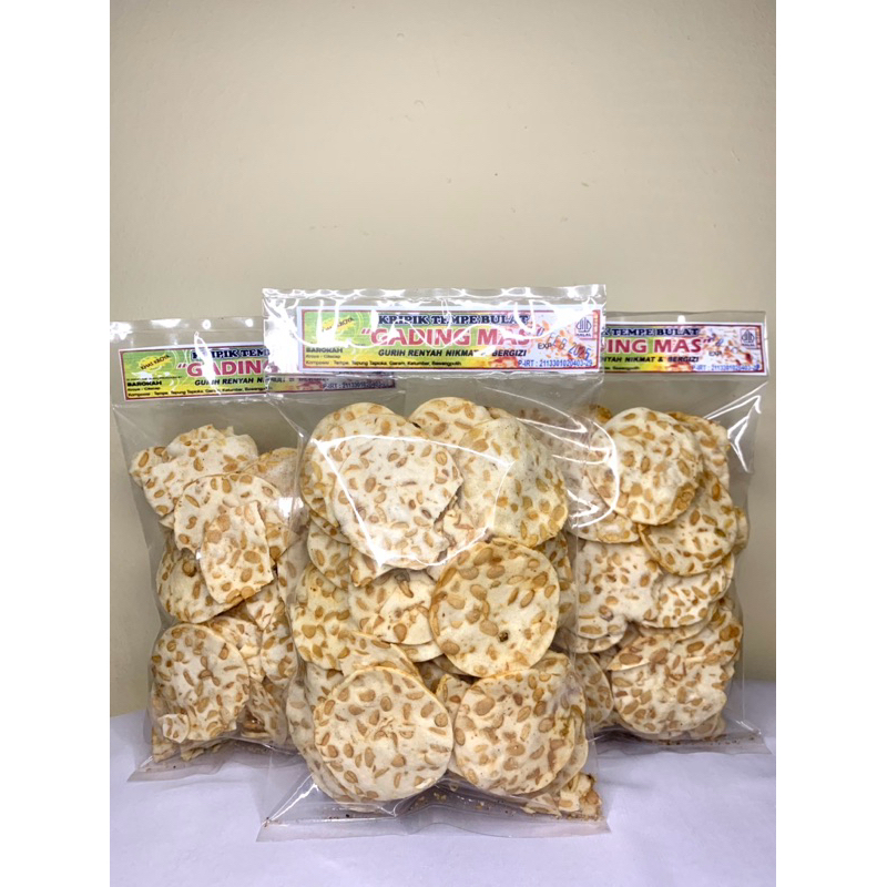 

Kripik Tempe Sagu Crispy