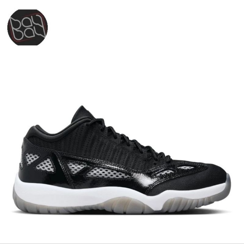 NIKE Air Jordan 11 Retro Low IE - Black/Black-White 919712-001 Original