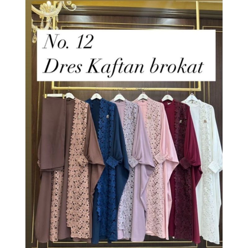 GAMIS KAFTAN SETHIJAB KD 28-013 SHELLASAUKIA ORIGINAL