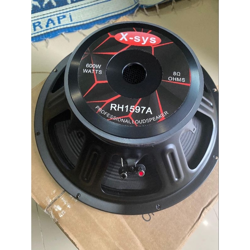 Ciasaatcisarua Speaker Komponen X-Sys Rh-1597A Speaker 15In Xsys Rh1597A Original