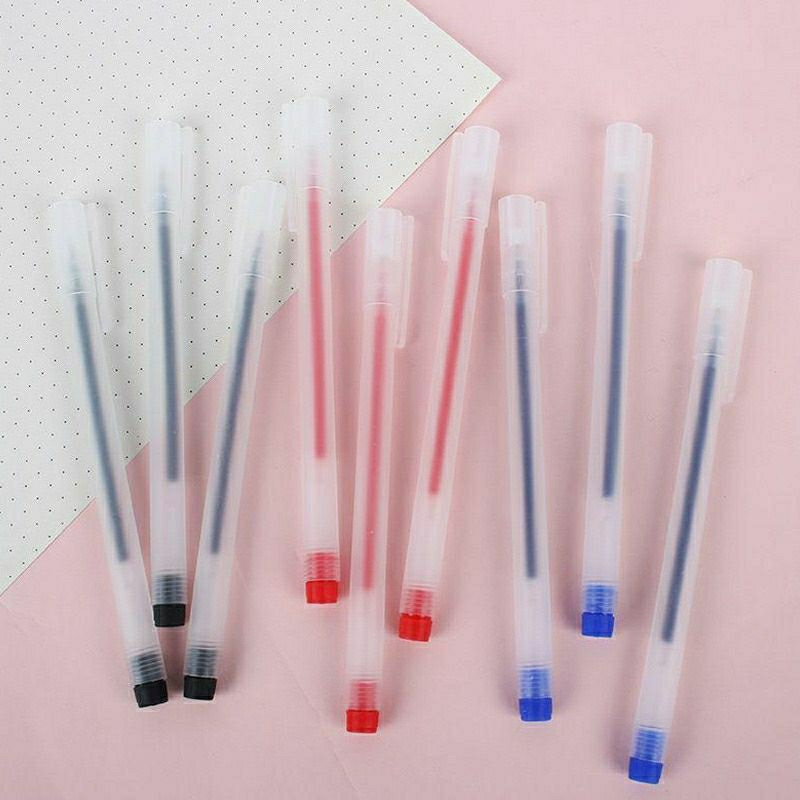 

TERMURAH ! [1 PCS ] PULPEN GEL 0,5MM / BOLPOIN TRANSPARANT CAIR GEL INK