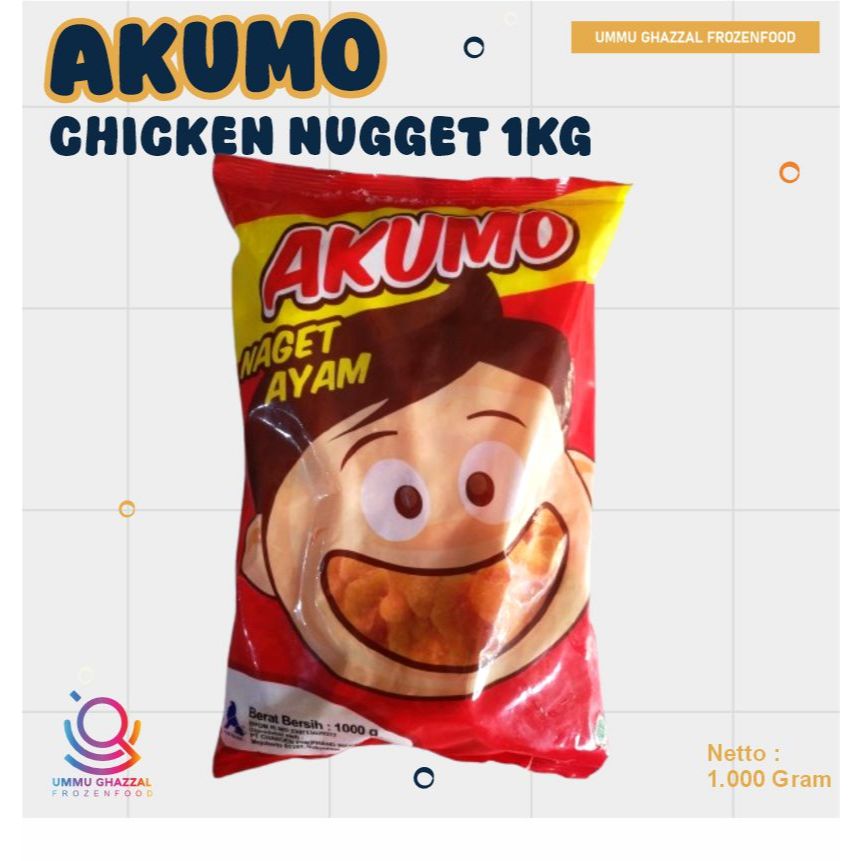 

AKUMO CHICKEN NUGGET 1000 Gram