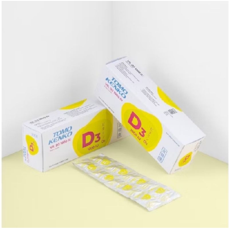 Tomo kenko vitamin D3 1000 Ul.