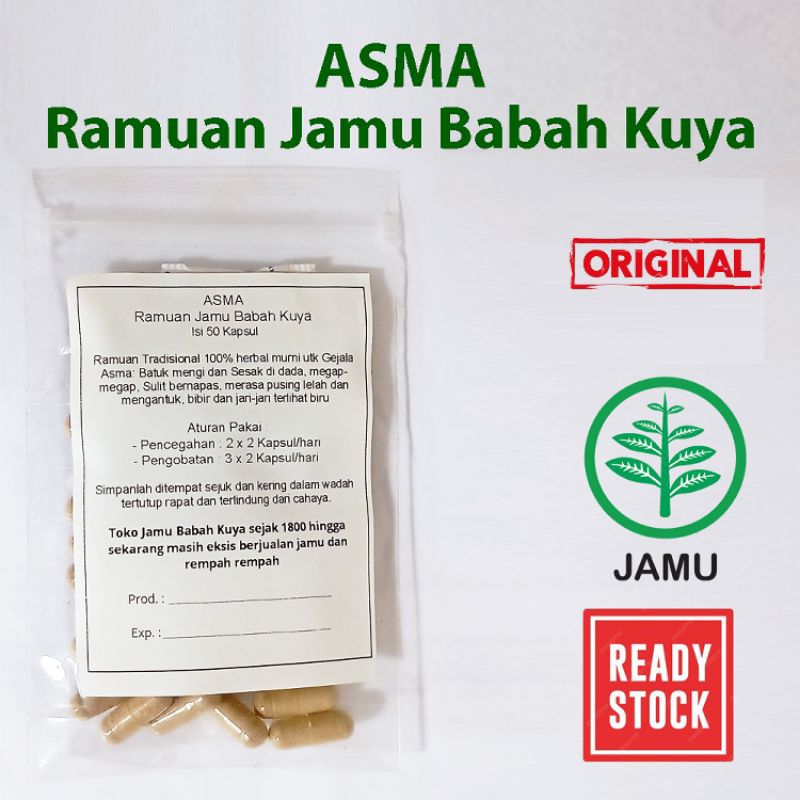 ASMA Ramuan Toko Jamu Babah Kuya