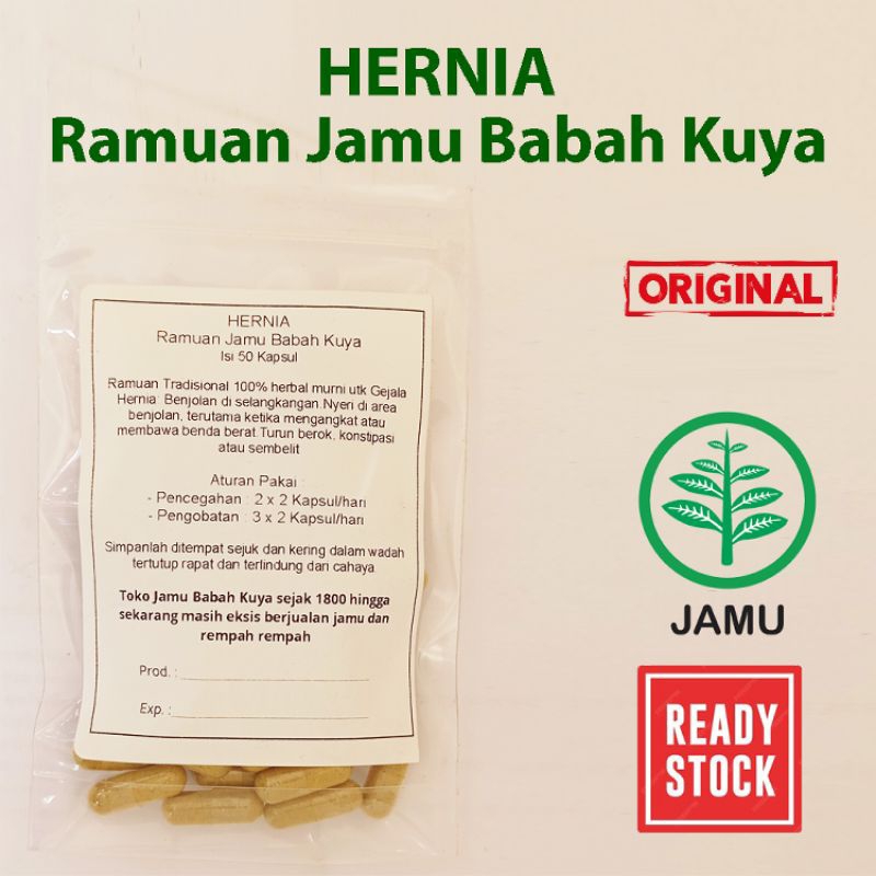 Hernia Ramuan Toko Jamu Babah Kuya