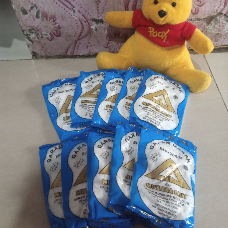 

garam masak beryodium cap mutiara laut❗❗