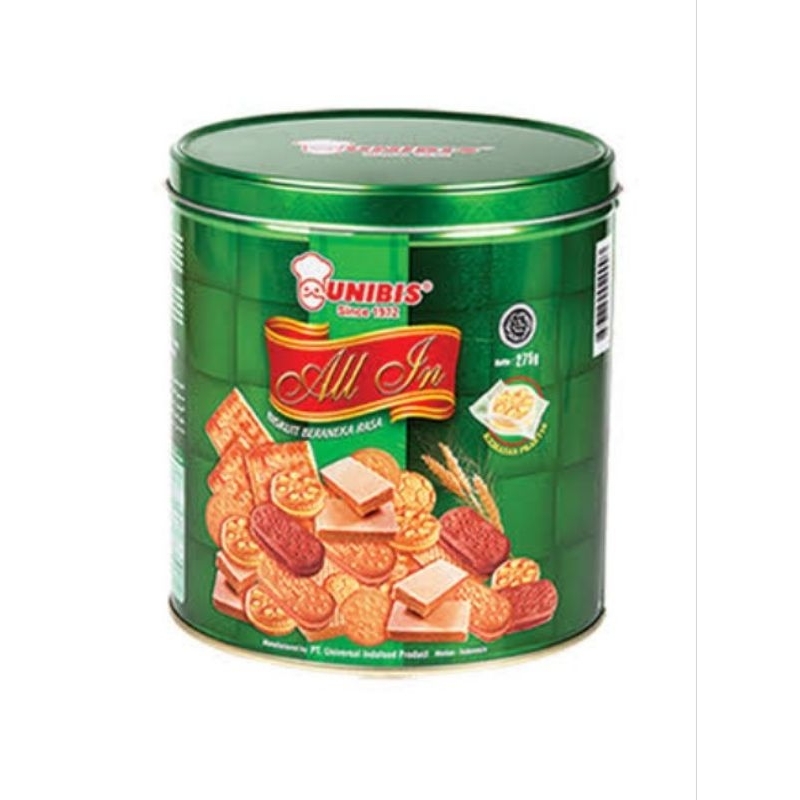 

unibis all in assorted biscuits 235 gr