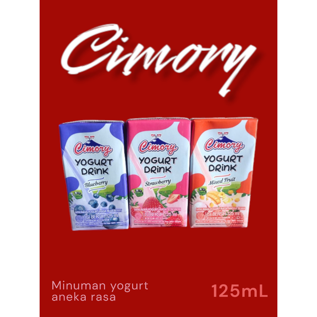 

1 dus chimory yoghurt 125mL isi 40 pcs