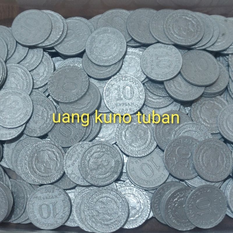 

uang kuno 10 Rupiah Tabanas 1979