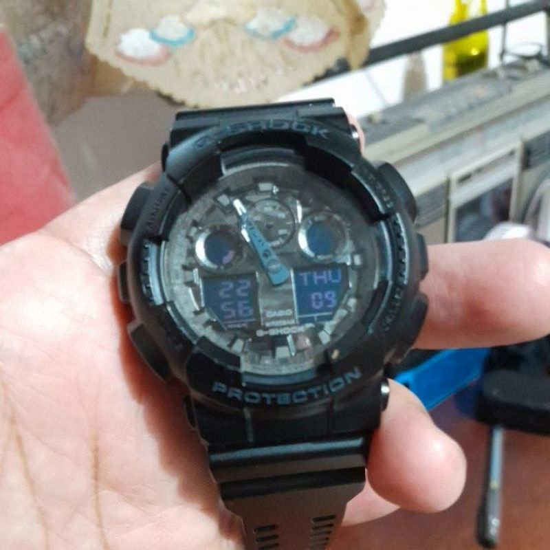 casio g shock ga100cf original