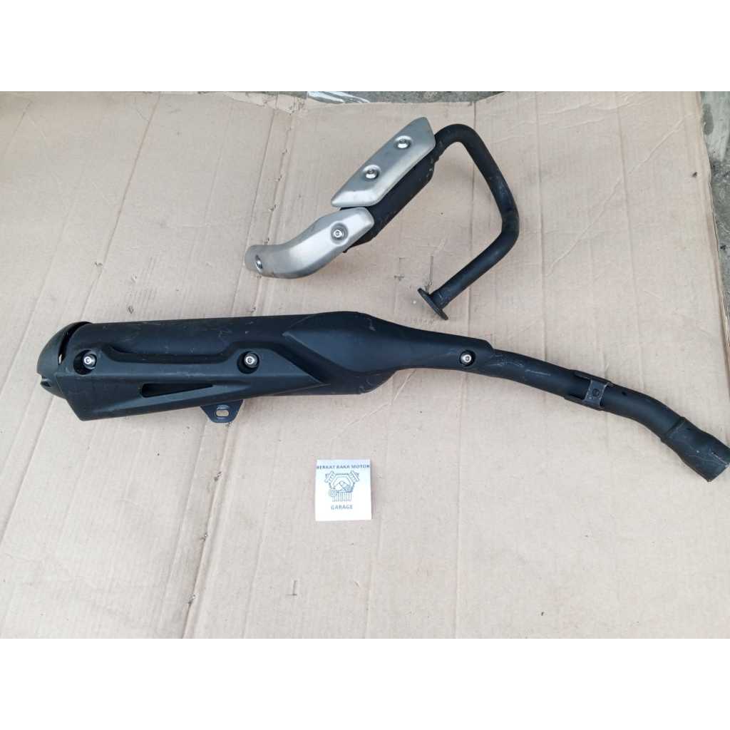 KNALPOT KENALPOT STANDAR YAMAHA WR 155 ORIGINAL YAMAHA KNALPOT SETANDAR YAMAHA WR 155