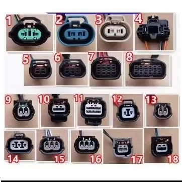 aneka soket kelistrikan honda headlight sensor switch senja foglamp sein turn steker signal original