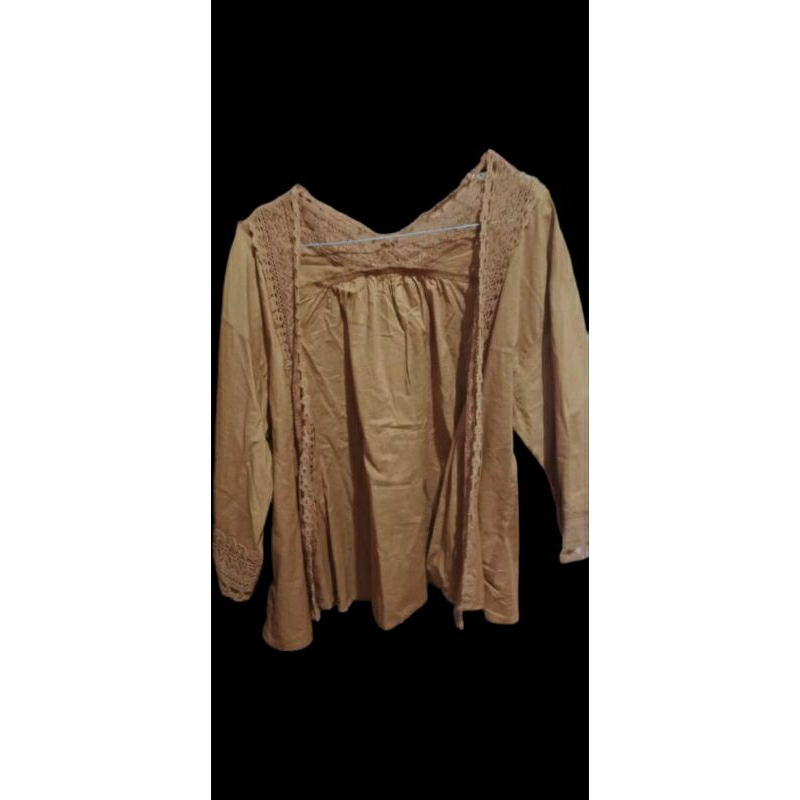 CARDIGAN/OUTER KUNING KUNYIT