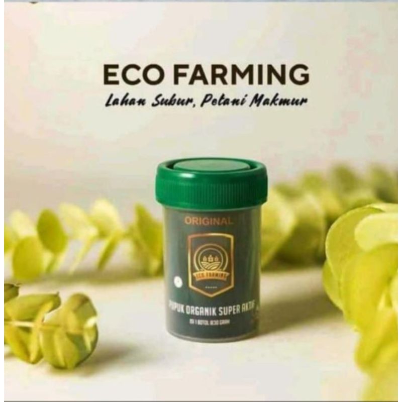 Eco Farming Super Aktif ORIGINAL 30gr | Pupuk Organik super Aktif EcoFarming 30gr 1 Tube