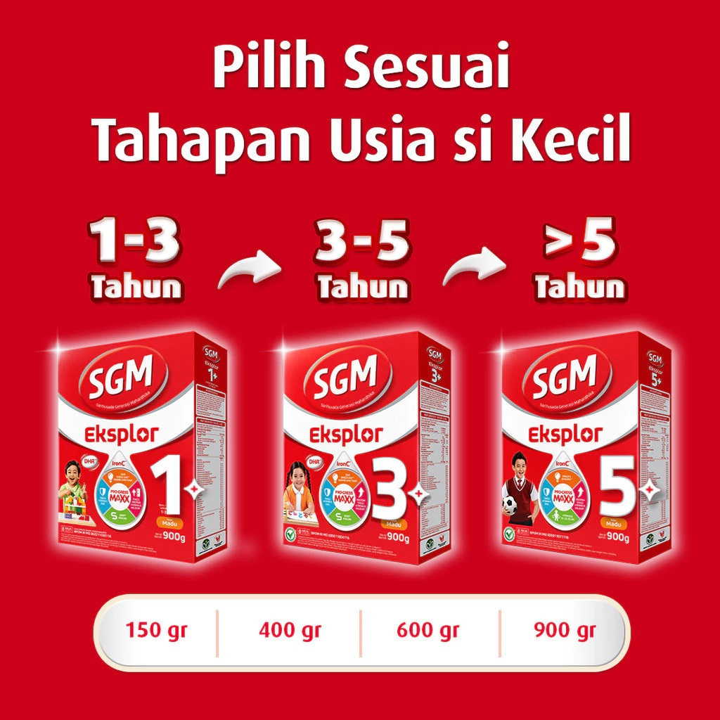 RB22 SGM 1 Plus 900 gr Madu & Vanila Termurah Eksplor 1+ 600 gram Promo Susu Pertumbuhan Anak 1-3