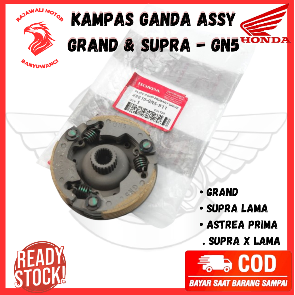 Kampas Kopling Grand Ori - kampas Kopling Supra x lama dan Astrea Prima 22610-GN5-911